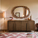 Harmony - Oak Veneer And Solid Wood Sideboard/Buffet - Simple Home Plus