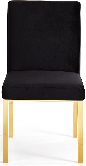 Opal - Dining Chair with Gold Legs (Set of 2) - Simple Home Plus