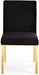 Opal - Dining Chair with Gold Legs (Set of 2) - Simple Home Plus