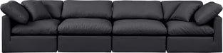 Indulge - Faux Leather 4 Seat Modular Sofa - Simple Home Plus