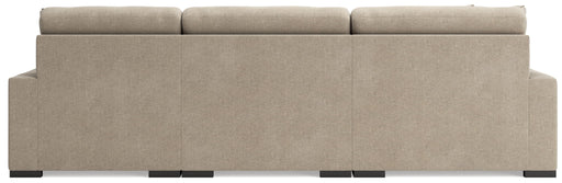 Calden - 3-Piece Sectional With RAF Corner Chaise - Oatmeal - Simple Home Plus