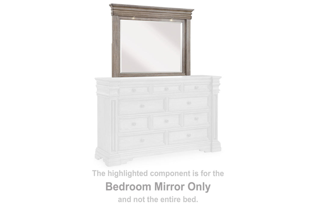 Blairhurst - Bedroom Mirror - Light Grayish Brown - Simple Home Plus