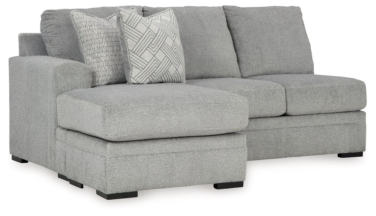 Casselbury - Laf Sofa Chaise - Cement - Simple Home Plus