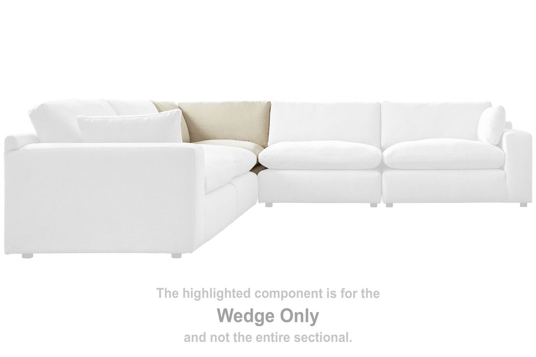 Elyza - Wedge - Linen - Simple Home Plus