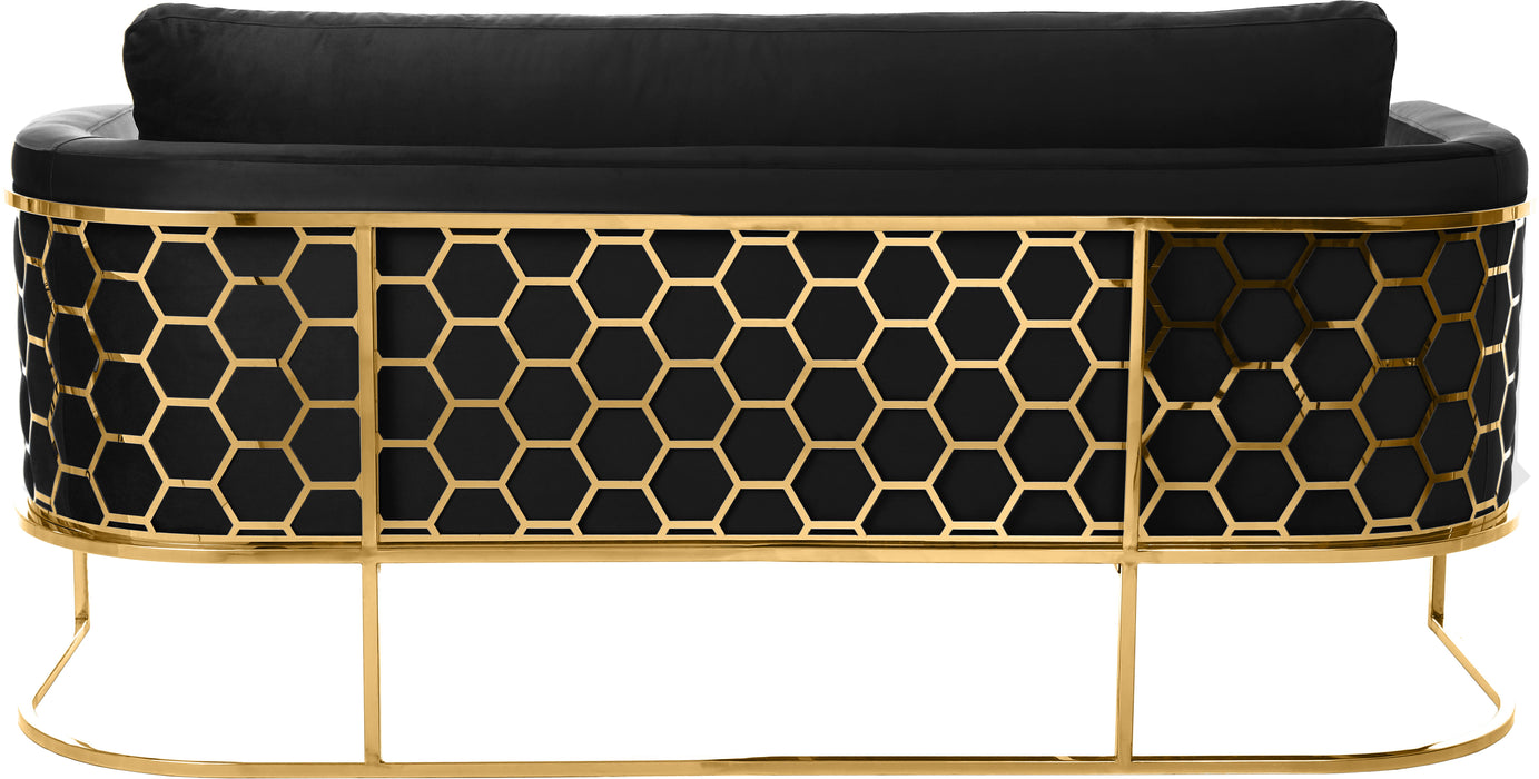 Casa - Sofa with Gold Legs - Simple Home Plus