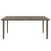Grenada - Outdoor Aluminum Gray Rectangle Dining Table - Simple Home Plus