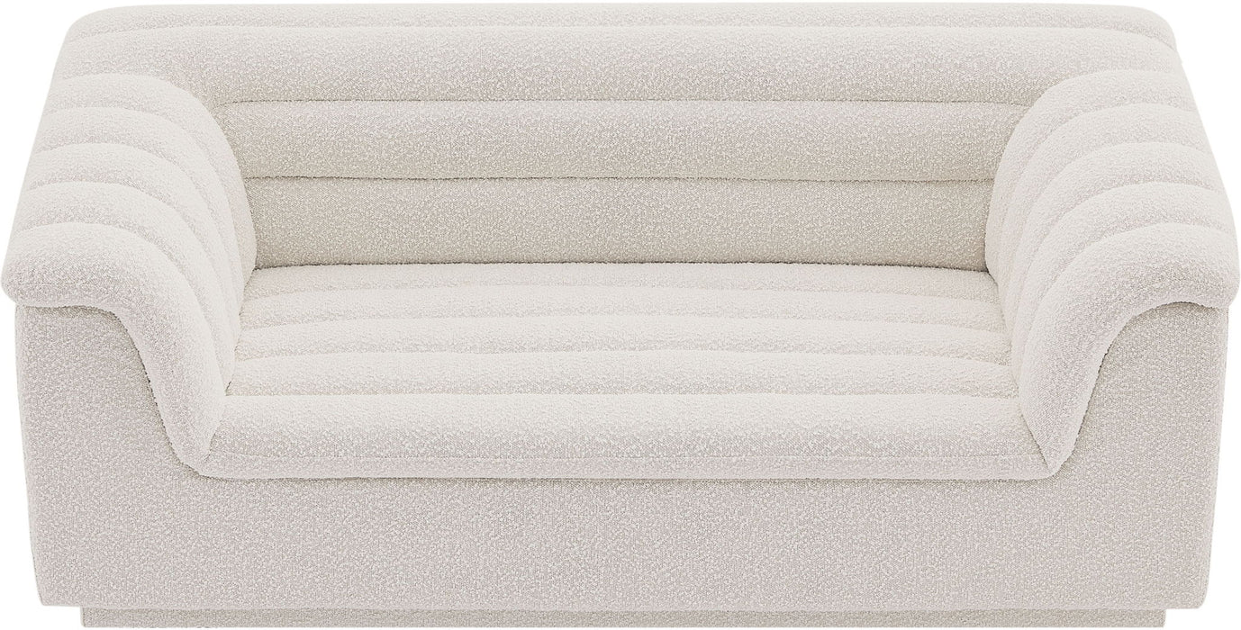 Cascade - Boucle Loveseat - Simple Home Plus