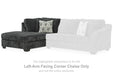 Biddeford - Laf Corner Chaise - Shadow - Simple Home Plus
