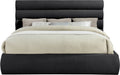 Adam - Chenille Fabric Bed With 52" Headboard - Simple Home Plus