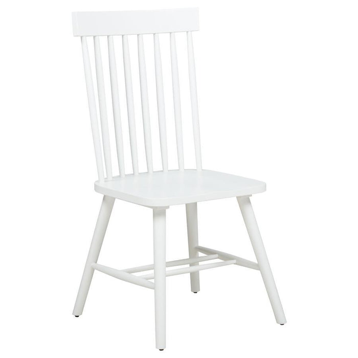 Andrews - Windsor Spindle Back Dining Side Chair (Set of 2) - Simple Home Plus