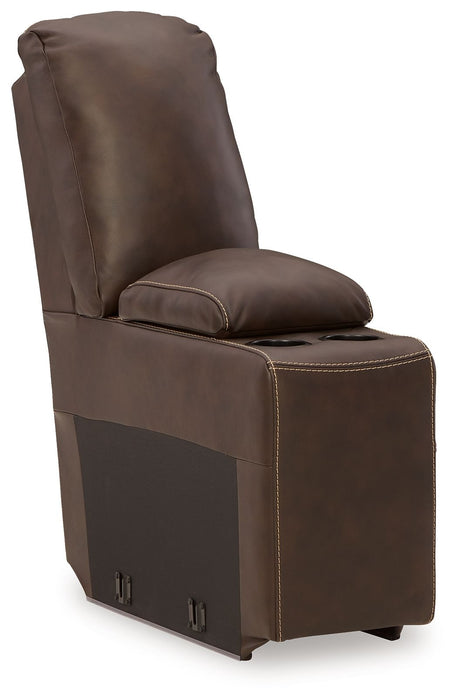 Dunleith - Console w/ Storage - Chocolate - Simple Home Plus