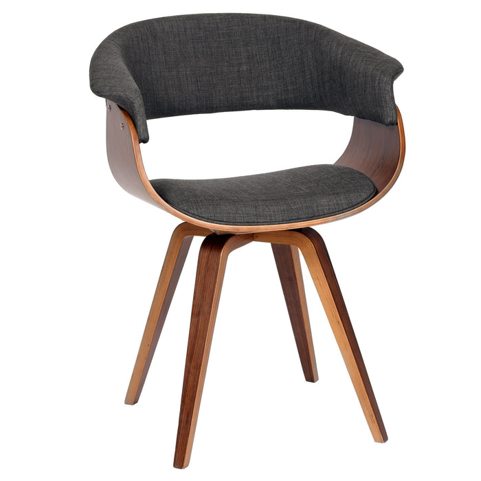 Summer - Modern Chair - Walnut Wood - Simple Home Plus