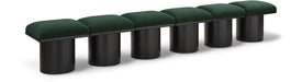 Pavilion - 6 Piece Modular Bench With Black Base - Simple Home Plus