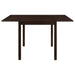 Kelso - 3 Piece Drop Leaf Dining Table Set - Cappuccino - Simple Home Plus