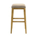 Jane - Contemporary Transitional Wood Bar Height Kitchen Bar Stool - Simple Home Plus