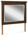 Taffenbrook - Bedroom Mirror - Medium Brown - Simple Home Plus