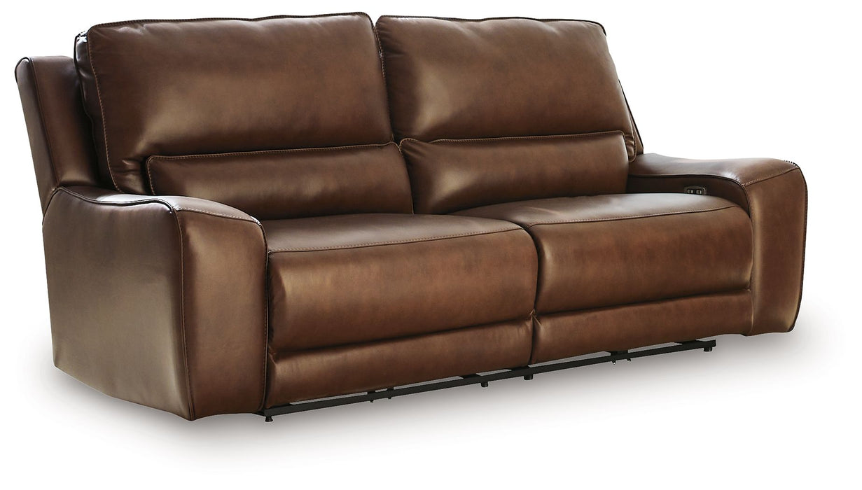DeepWakes - 2 Seat Power Reclining Sofa With Adjustable Headrest - Simple Home Plus