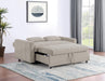 Portland - Boucle Upholstered Sleeper Sofa Bed - Simple Home Plus