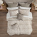 Emilia - California King 12 Piece Complete Bed Set - Khaki - Simple Home Plus