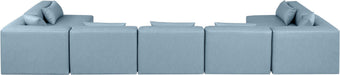 Cube - 7 Piece Modular U-Shaped Sectional - Simple Home Plus