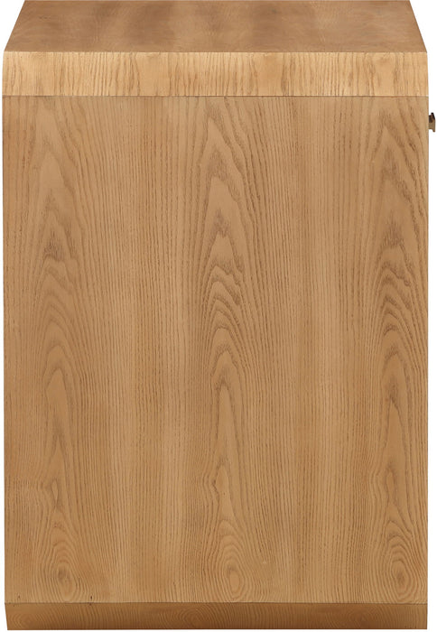 Parker - Ash Veneer Nightstand - Simple Home Plus
