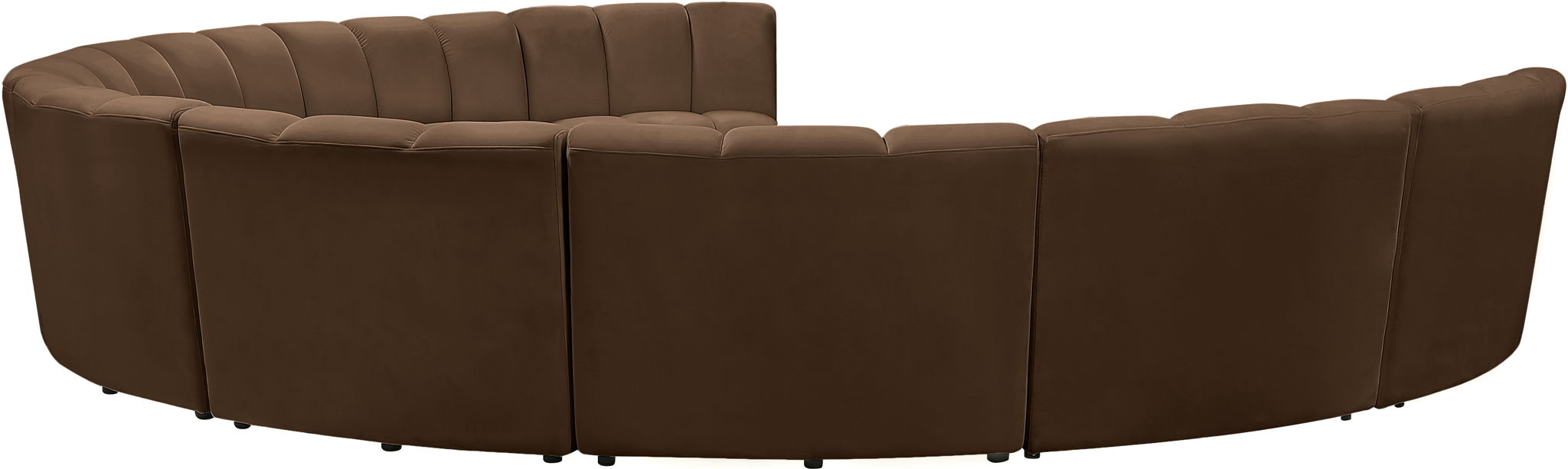 Infinity - 9 Piece Velvet Modular Sectional - Simple Home Plus