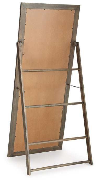 Dirkins - Brown - Floor Mirror - Simple Home Plus