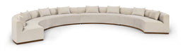 Avanti - Chenille Fabric Upholstered 4 Piece Modular Sectional - Simple Home Plus