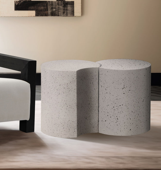 Dimple - End Table - Terazzo Finish - Simple Home Plus