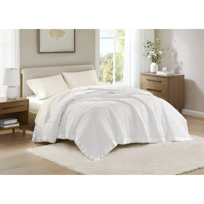 Windom - All Season Hypoallergenic Blanket With 3M Scotchgard - White - Simple Home Plus