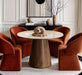 Liona - 42" Marble And Mango Wood Dining Table - Simple Home Plus