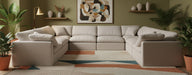 Indulge - Linen 8 Piece Modular Sectional - Simple Home Plus