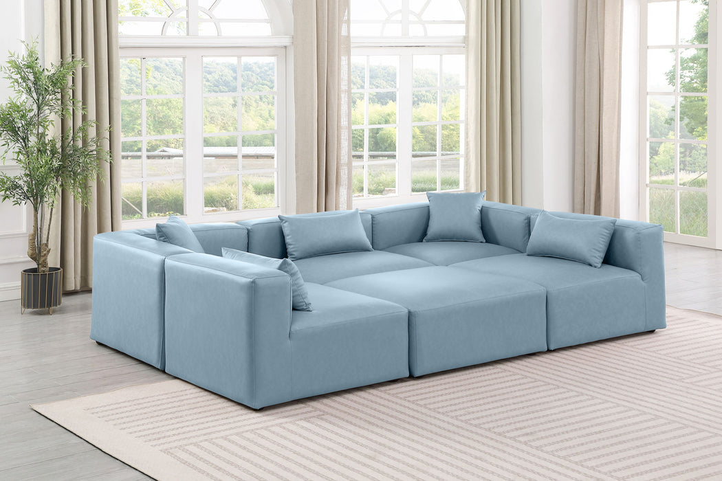 Cube - 6 Piece Modular Sectional - Simple Home Plus