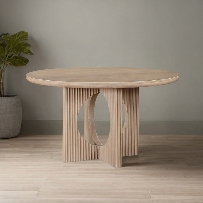 Rivas - Round Dining Table - Simple Home Plus