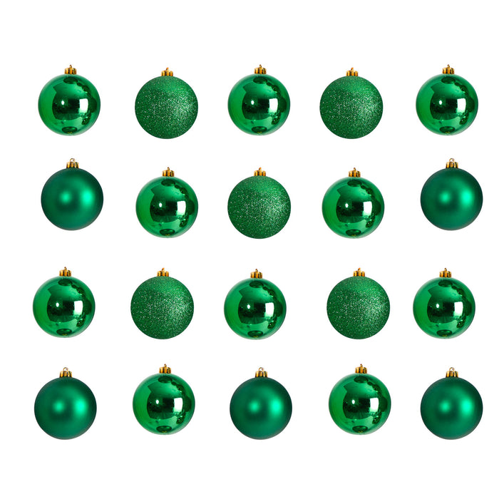 Holiday 20 Count 3" Shatterproof Ornament Set