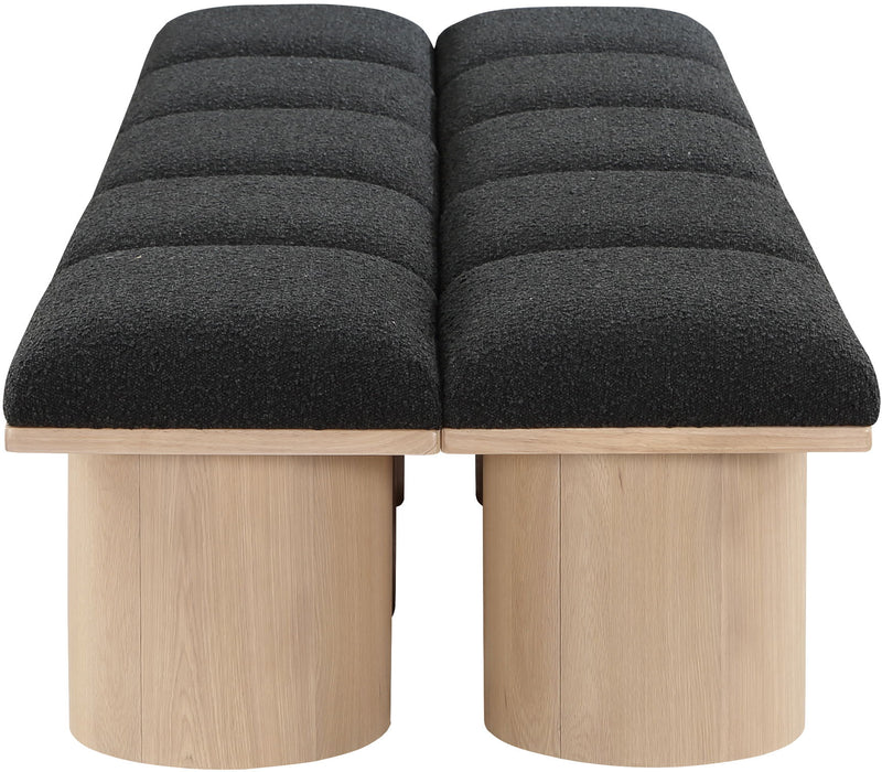 Pavilion - 10 Piece Modular Bench With Natural Base - Simple Home Plus