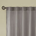 Harper - 95" Solid Crushed Window Panel Pair - Gray - Simple Home Plus