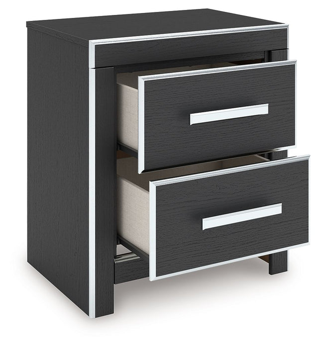 Zuraleus - Two Drawer Night Stand - Simple Home Plus