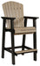 Fairen Trail - Black / Driftwood - Tall Barstool (Set of 2) - Simple Home Plus