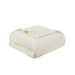 Burlington - King Berber Blanket - Ivory - Simple Home Plus