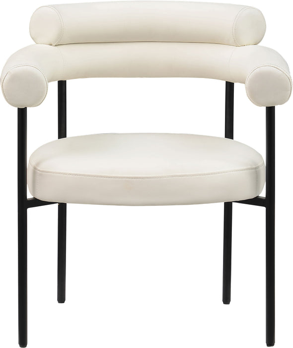 Blake - Faux Leather Dining Chair (Set of 2) - Simple Home Plus