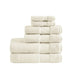Turkish - 6 Piece Bath Towel Set - Natural - Simple Home Plus