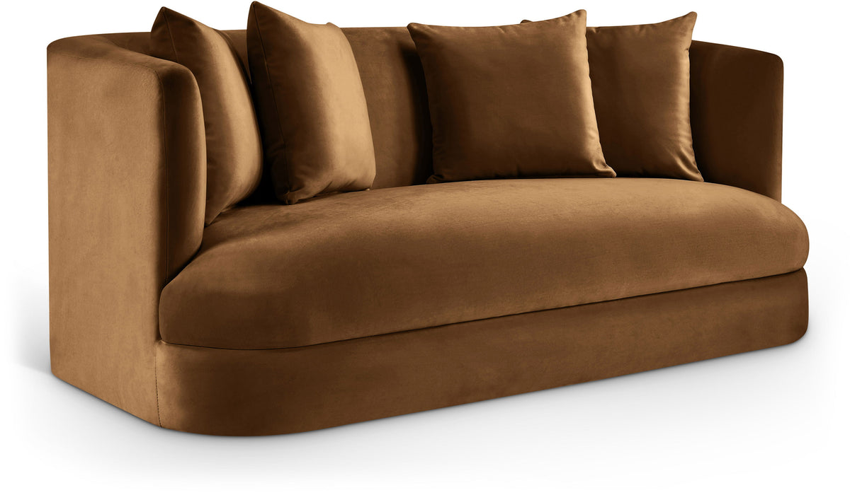 Alder - Velvet Loveseat - Simple Home Plus