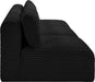 Shaggy - 3 Seat Modular Armless Sofa - Simple Home Plus