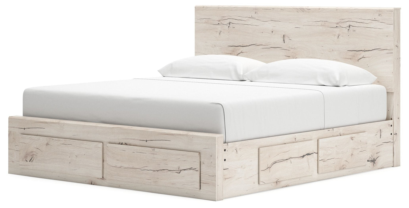 Lawroy - Panel Bed With Storage - Simple Home Plus