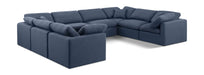 Indulge - Linen 8 Piece Modular Sectional - Simple Home Plus