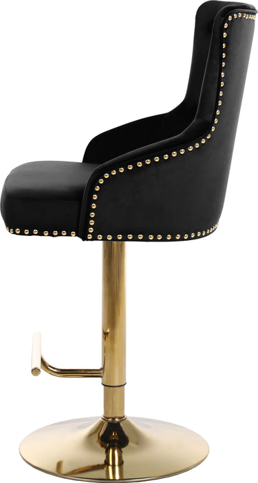 Claude - Adjustable Stool with Gold Base - Simple Home Plus