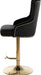 Claude - Adjustable Stool with Gold Base - Simple Home Plus