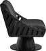 Millwin - Swivel Accent Chair With Black Base - Simple Home Plus