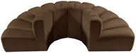 Arc - Velvet 4 Piece Modular Sofa - Simple Home Plus